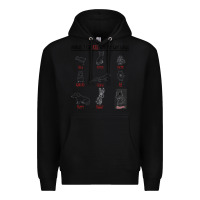 Black animals i can kill with my bare hands Premium Hoodie - artisFamous