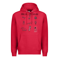 Cardinal animals i can kill with my bare hands Premium Hoodie - artisFamous