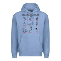 Colony Blue animals i can kill with my bare hands Premium Hoodie - artisFamous