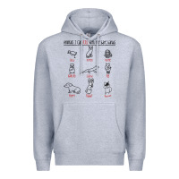 Heather Grey animals i can kill with my bare hands Premium Hoodie - artisFamous