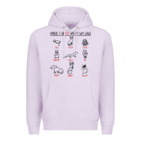 Lilac animals i can kill with my bare hands Premium Hoodie - artisFamous