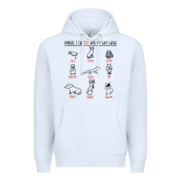 White animals i can kill with my bare hands Premium Hoodie - artisFamous