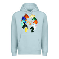 Blue Mist wings of fire Premium Hoodie - artisFamous