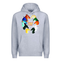 Heather Grey wings of fire Premium Hoodie - artisFamous