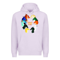 Lilac wings of fire Premium Hoodie - artisFamous