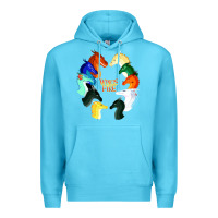Ocean Blue wings of fire Premium Hoodie - artisFamous
