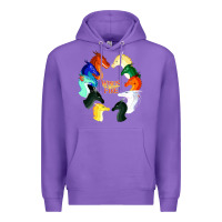 Purple wings of fire Premium Hoodie - artisFamous