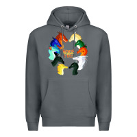 Rock wings of fire Premium Hoodie - artisFamous