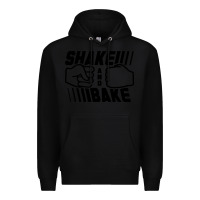 Black shake and bake Premium Hoodie - artisFamous
