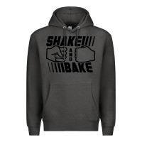 Charcoal Heather shake and bake Premium Hoodie - artisFamous