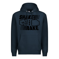 Navy shake and bake Premium Hoodie - artisFamous