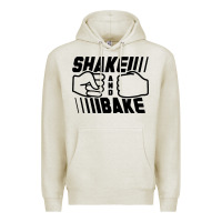 Oatmeal Heather shake and bake Premium Hoodie - artisFamous