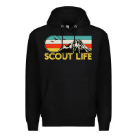 Black scout Premium Hoodie - artisFamous
