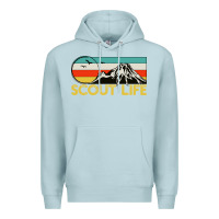 Blue Mist scout Premium Hoodie - artisFamous