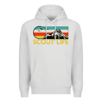 Dove Grey scout Premium Hoodie - artisFamous