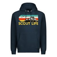 Navy scout Premium Hoodie - artisFamous