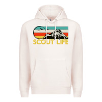 Pale Pink scout Premium Hoodie - artisFamous