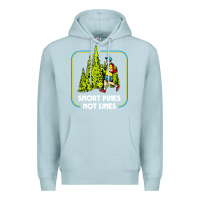 Blue Mist snort pines not lines funny boy going to school vintage Premium Hoodie - artisFamous