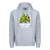 Heather Grey snort pines not lines funny boy going to school vintage Premium Hoodie - artisFamous