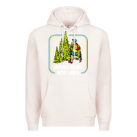 Pale Pink snort pines not lines funny boy going to school vintage Premium Hoodie - artisFamous