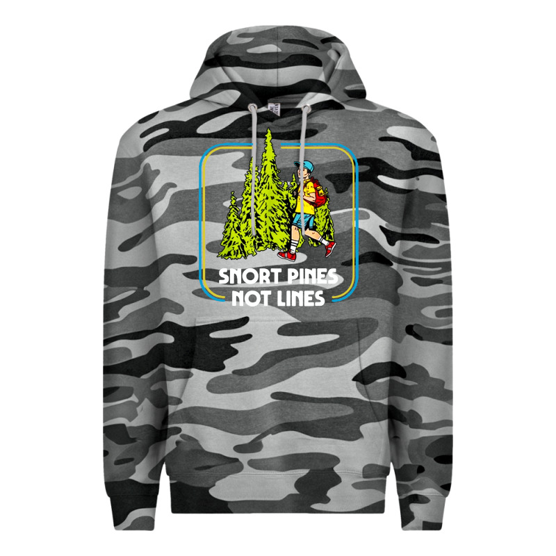 Snort Pines Not Lines Funny Boy Going To School Vintage Premium Hoodie by artisFamous | Teevron