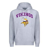 Heather Grey vikings style Premium Hoodie - artisFamous