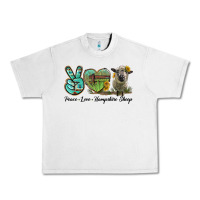 Lunar Rock Peace Love Hampshire Sheep Urban Heavy Tee - LillyAllenDesigns