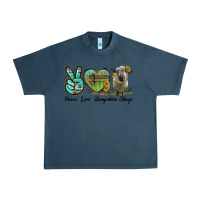 Midnight Navy Peace Love Hampshire Sheep Urban Heavy Tee - LillyAllenDesigns