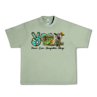 Peace Love Hampshire Sheep Urban Heavy Tee | Teevron