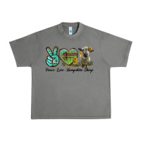 Tornado Peace Love Hampshire Sheep Urban Heavy Tee - LillyAllenDesigns