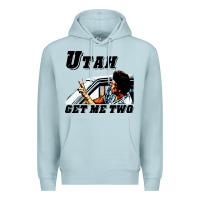 Blue Mist utah get me 2 Premium Hoodie - artisFamous