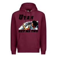 Burgundy utah get me 2 Premium Hoodie - artisFamous