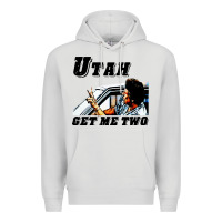 Dove Grey utah get me 2 Premium Hoodie - artisFamous