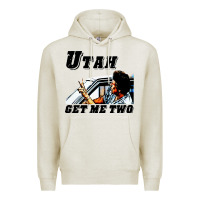 Oatmeal Heather utah get me 2 Premium Hoodie - artisFamous