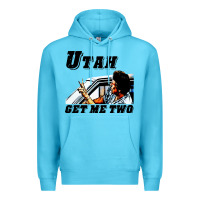 Ocean Blue utah get me 2 Premium Hoodie - artisFamous