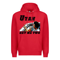 Red utah get me 2 Premium Hoodie - artisFamous
