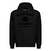 Black starfleet academy Premium Hoodie - artisFamous