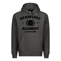 Charcoal Heather starfleet academy Premium Hoodie - artisFamous