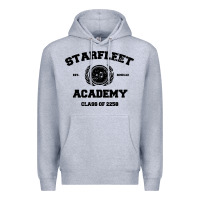 Heather Grey starfleet academy Premium Hoodie - artisFamous
