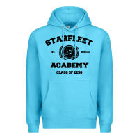 Ocean Blue starfleet academy Premium Hoodie - artisFamous