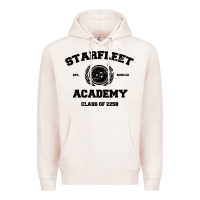 Pale Pink starfleet academy Premium Hoodie - artisFamous