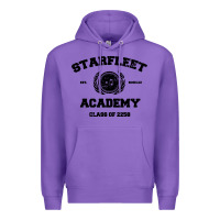 Purple starfleet academy Premium Hoodie - artisFamous