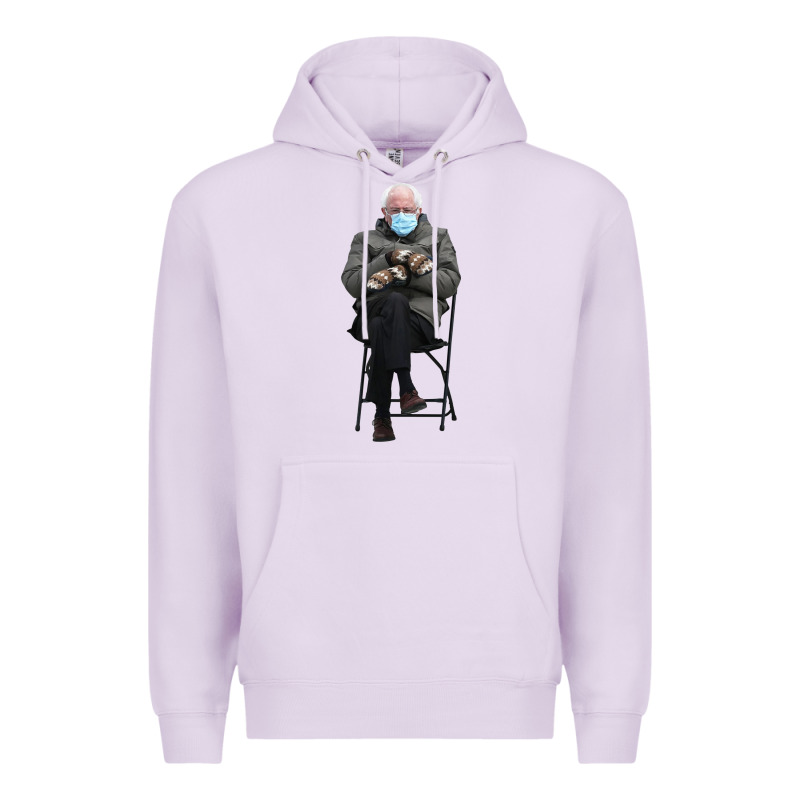 Bernie Sitting In The Cold With Mittens Meme Premium Hoodie by artisFamous | Teevron