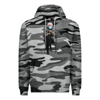 Slate Camo bernie sitting in the cold with mittens meme Premium Hoodie - artisFamous