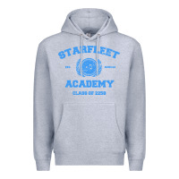 Heather Grey starfleet academy Premium Hoodie - artisFamous