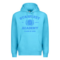 Ocean Blue starfleet academy Premium Hoodie - artisFamous