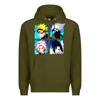 Army Green animation Premium Hoodie - artisFamous