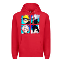 Red animation Premium Hoodie - artisFamous