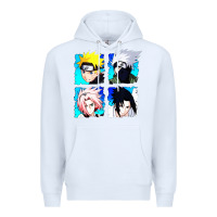 White animation Premium Hoodie - artisFamous
