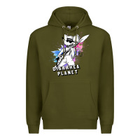 Army Green diarrhea planet musician Premium Hoodie - artisFamous